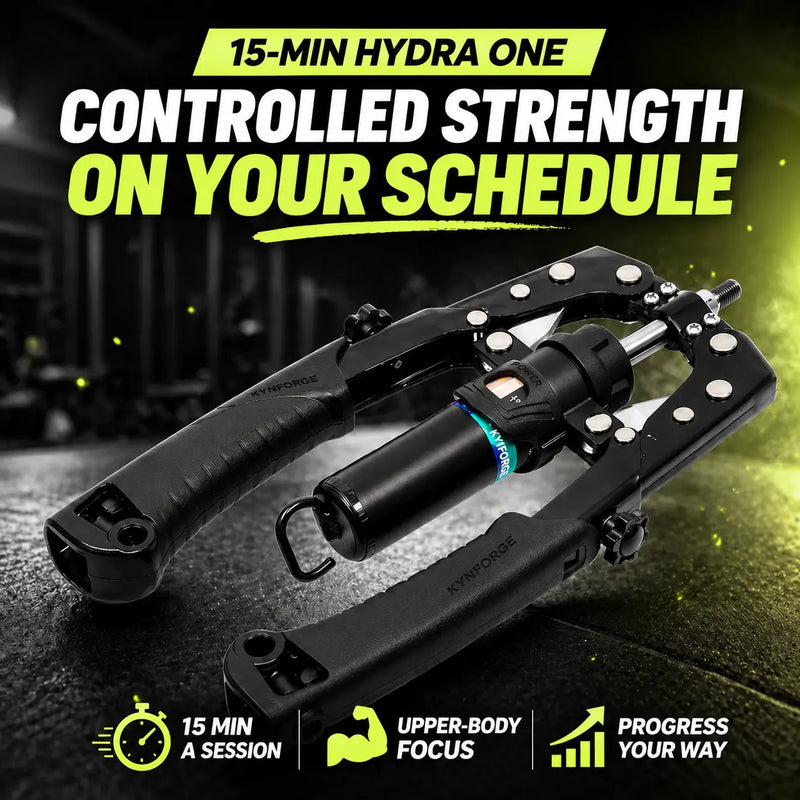 KYNFORGE® Muscle Trainer | Adjustable Hydraulic Resistance 10–200 kg